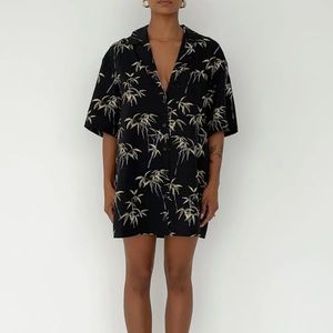 Rumored Melody Lanes Mini Dress - Large